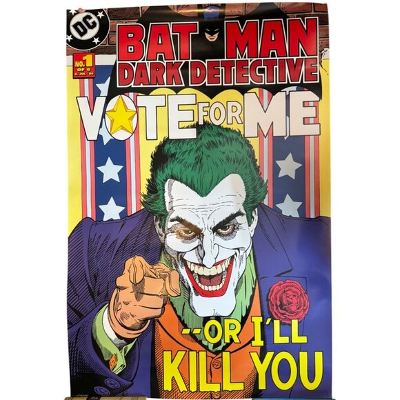 Batman Dark Detective Joker Poster By Pyramid 24" X 36" 2005 DC Comics Edition - Picture 1 of 5
